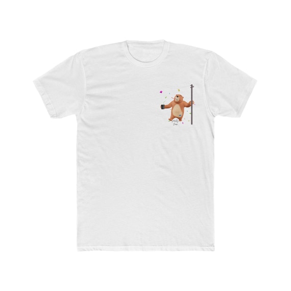 Dancing Bear University Tee | Cheerful Campus Bear Graphic
