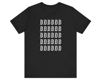 -shirt Détroit | Motif D en vieil anglais, Motor City Pride