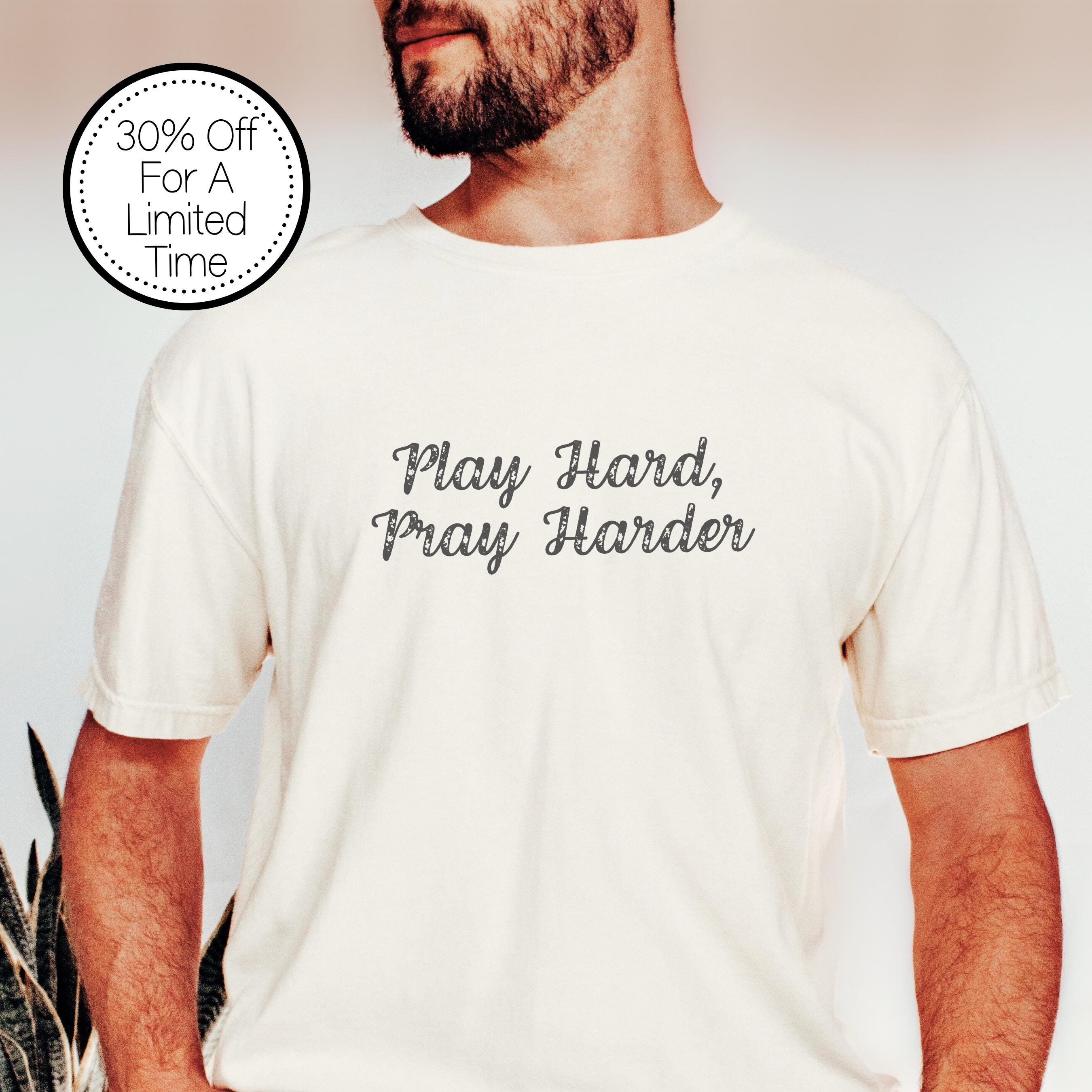 Play Hard Pray Harder Christian Gamer T-shirt Worship Tee - Etsy