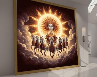 太陽神(Sun god) 油絵 太陽神(Sun god) 油絵【メーカー公式通販】