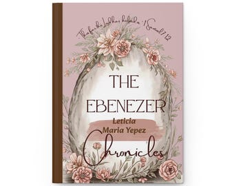 Ebenezer Stones of Remembrance Journal, Baptism Gift, Prayer & Testimony Journal Hardcover