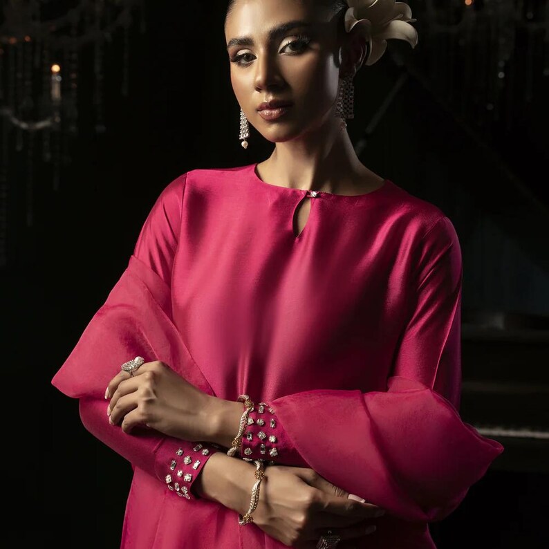 silk farshi shalwar kameez