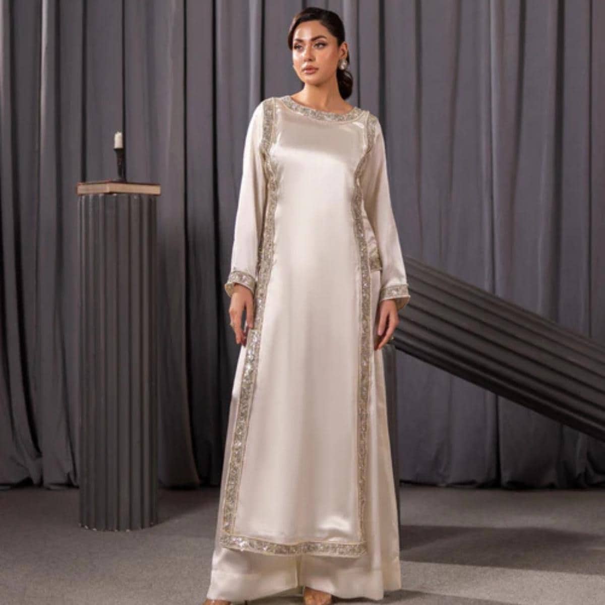 long shirt dress pakistan long shirt style | Pakistani dress | white dress