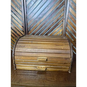 Einzigartige Holz Brotkasten & Schublade