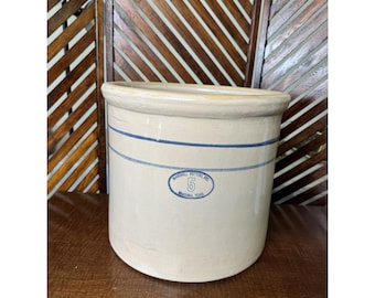 Vintage Marshall-aardewerk kruik van 5 gallon