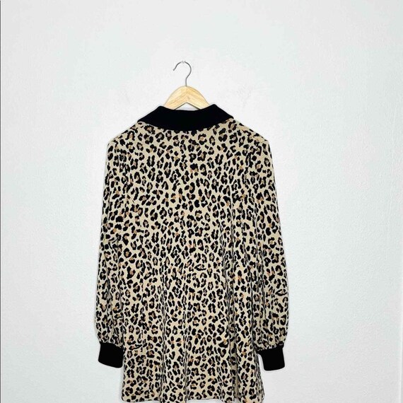 St. John Separates Leopard Button down Sweater Co… - image 10