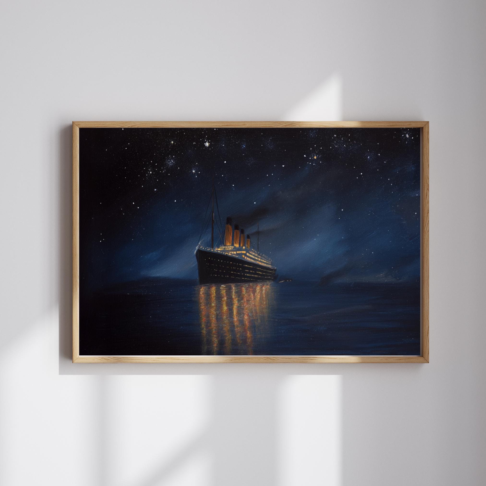 Titanic wall art - Etsy 日本