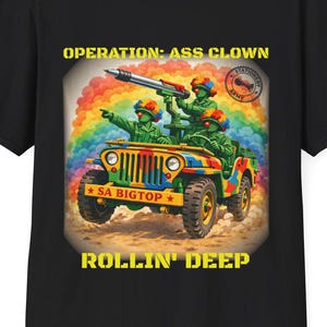 Operation Clown | Rolling Deep Jeep Graphic T-Shirt