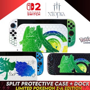 Nintendo Switch 2 Split Protective Case + Dock – Pokemon Z-A