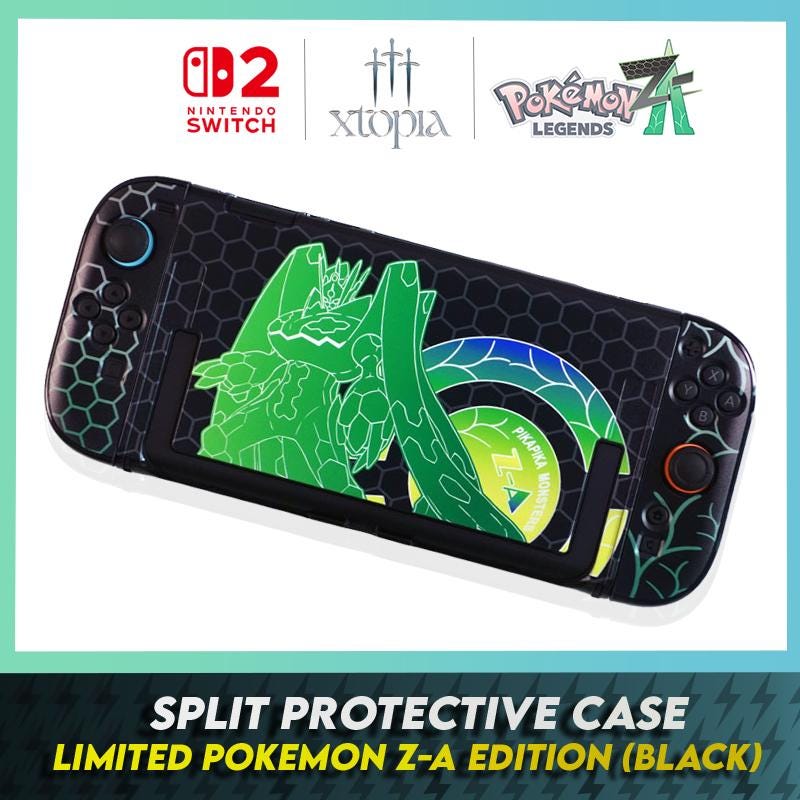 Nintendo Switch 2 Split Protective Case + Dock – Pokemon Z-A - Etsy
