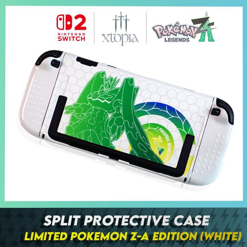 Nintendo Switch 2 Split Protective Case + Dock – Pokemon Z-A - Etsy