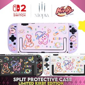 Funda protectora dividida para Nintendo Switch 2 - Kirby