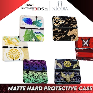 NEW Nintendo 3DS XL Matte Hard Protective Case – Various Designs