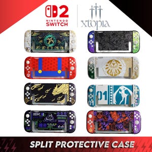 Coque de protection pour Nintendo Switch 2 – Plusieurs designs