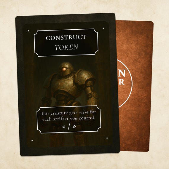 mtg cards that make construct tokens Magic The Gathering - Modern Horizons 2 - - Construct Token | Modern Horizons