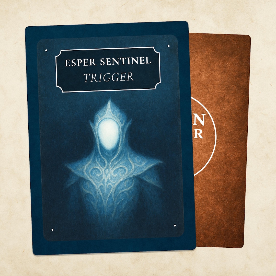 MTG Trigger Token – Esper Sentinel Draw & Tax Reminder for Commander ...