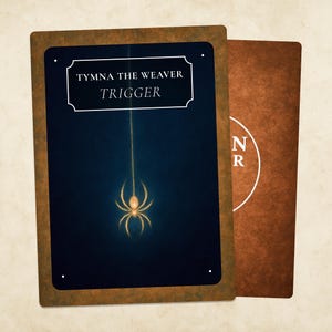 MTG Trigger Token – Tymna the Weaver Combat Draw Reminder for Commander / cEDH Partner Decks