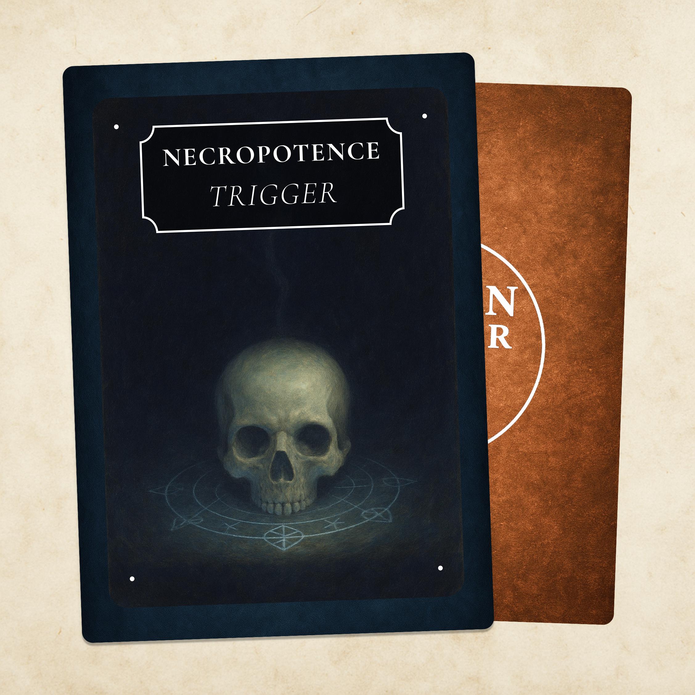 Mtg Necropotence Playmat - Etsy