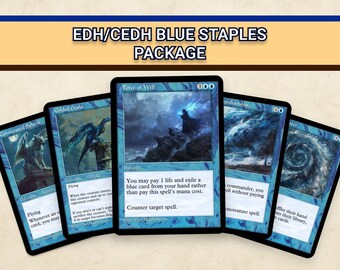 blue staple cards mtg MTG Best Commander Blue staple cards- July 2026  MTG DECKS