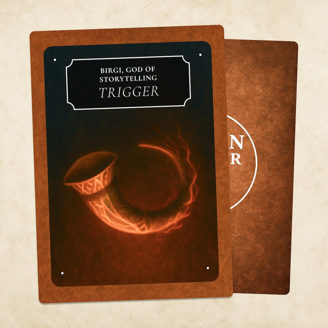 Ob Trigger Token MTG Trigger Token – Birgi, God of Storytelling Mana & Storm Reminder ...