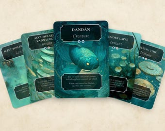 Dandân Forgetful Fish MTG Proxy Deck 80 Cards | Complete Shared
