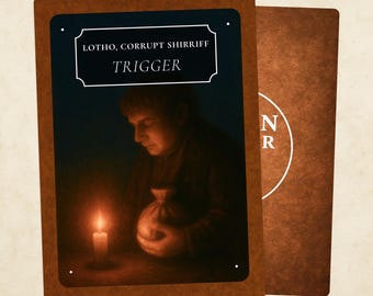 MTG Trigger Token – Lotho, Corrupt Shirriff Treasure & Value Reminder for Commander / cEDH