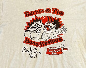 Cleveland Browns T-Shirt - Large - Bernie and Boneyard Crushers