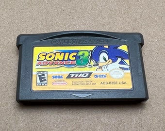 Sonic Advance 3 -GameBoy Advance- Sonic the Hedgehog