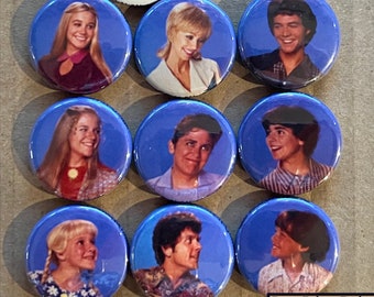 Brady Bunch Movie Set -1” Buttons-