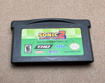 Sonic Advance 2 -GameBoy Advance- Sonic the Hedgehog