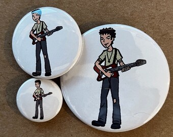 Trent from Daria -1", 1.5" or 2.25" Button/Bottle Opener-