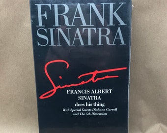 Frank Sinatra VHS -Francis Albert Sinatra Does His Thing- -Sealed-