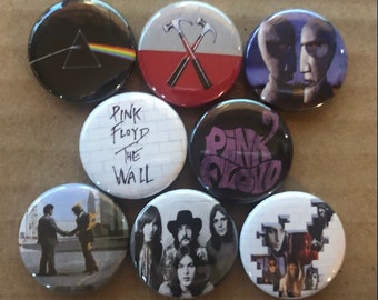 Handmade Pink Floyd Badge Reel 