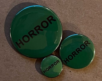 Horror Rental -1", 1.5" or 2.25" Button/Bottle Opener-