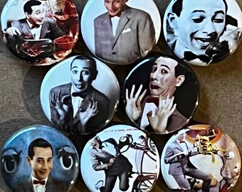 Pee Wee Herman Set -Botones de 1"-