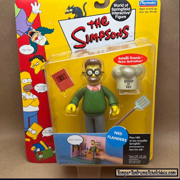 Ned Flanders -World of Springfield- Carded