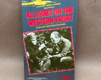 All Quiet on the Western Front -VHS- The Classics