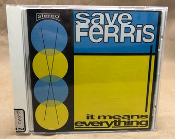 Save Ferris -It Means Everything- Ska Punk CD