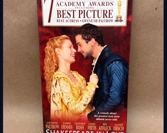 Shakespeare in Love -VHS- Blockbuster Copy