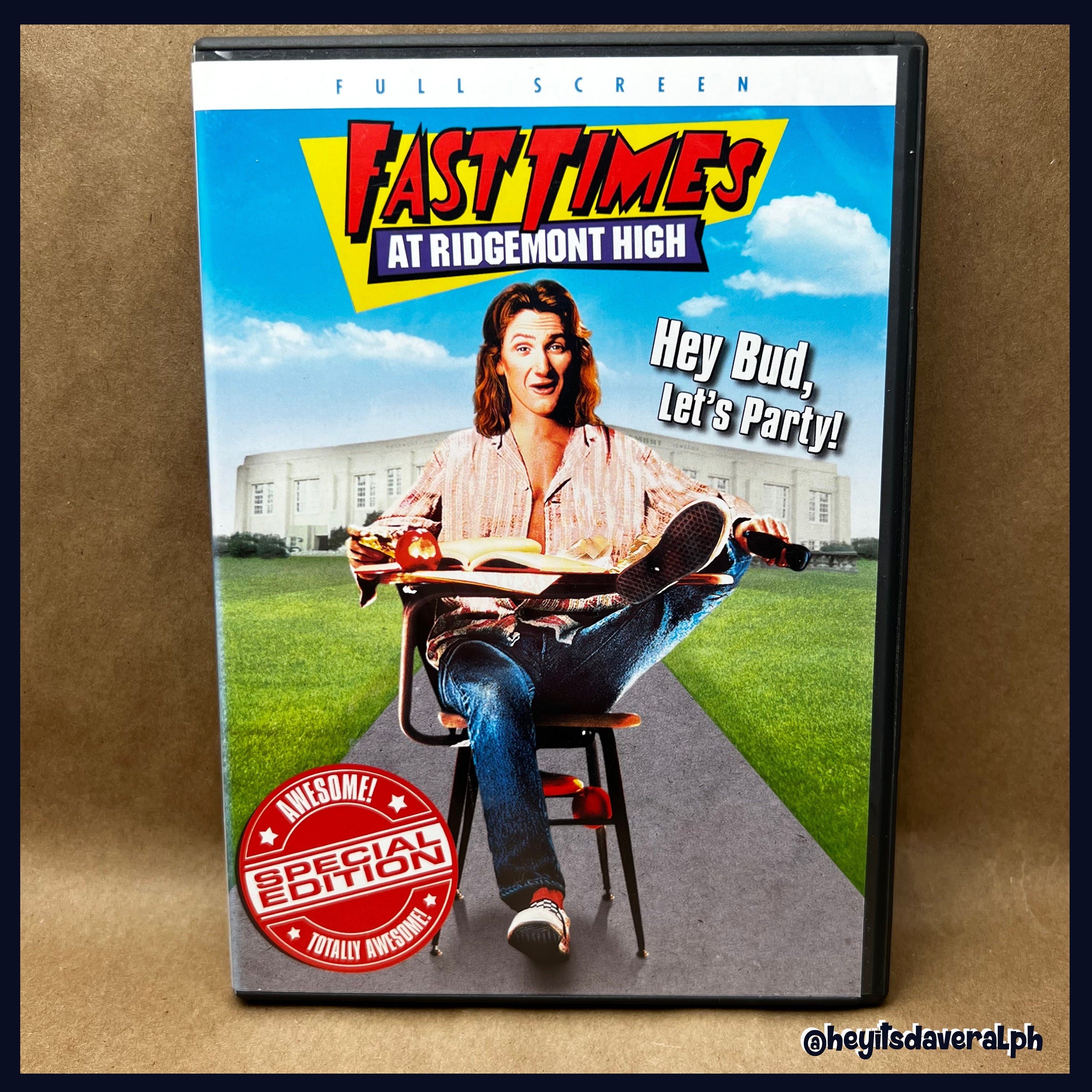 Fast Times at Ridgemont High DVD Totally Awesome Edition - Etsy Canada
