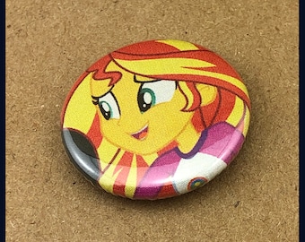 1 of a kind 1" My Little Pony Comic Book Button