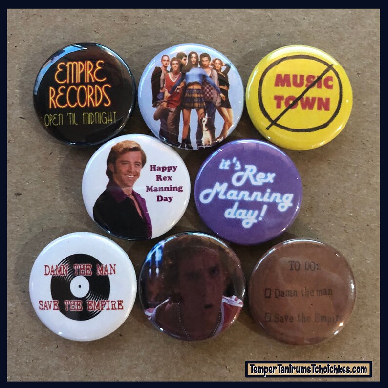 Empire Records Set 1 Buttons image 1