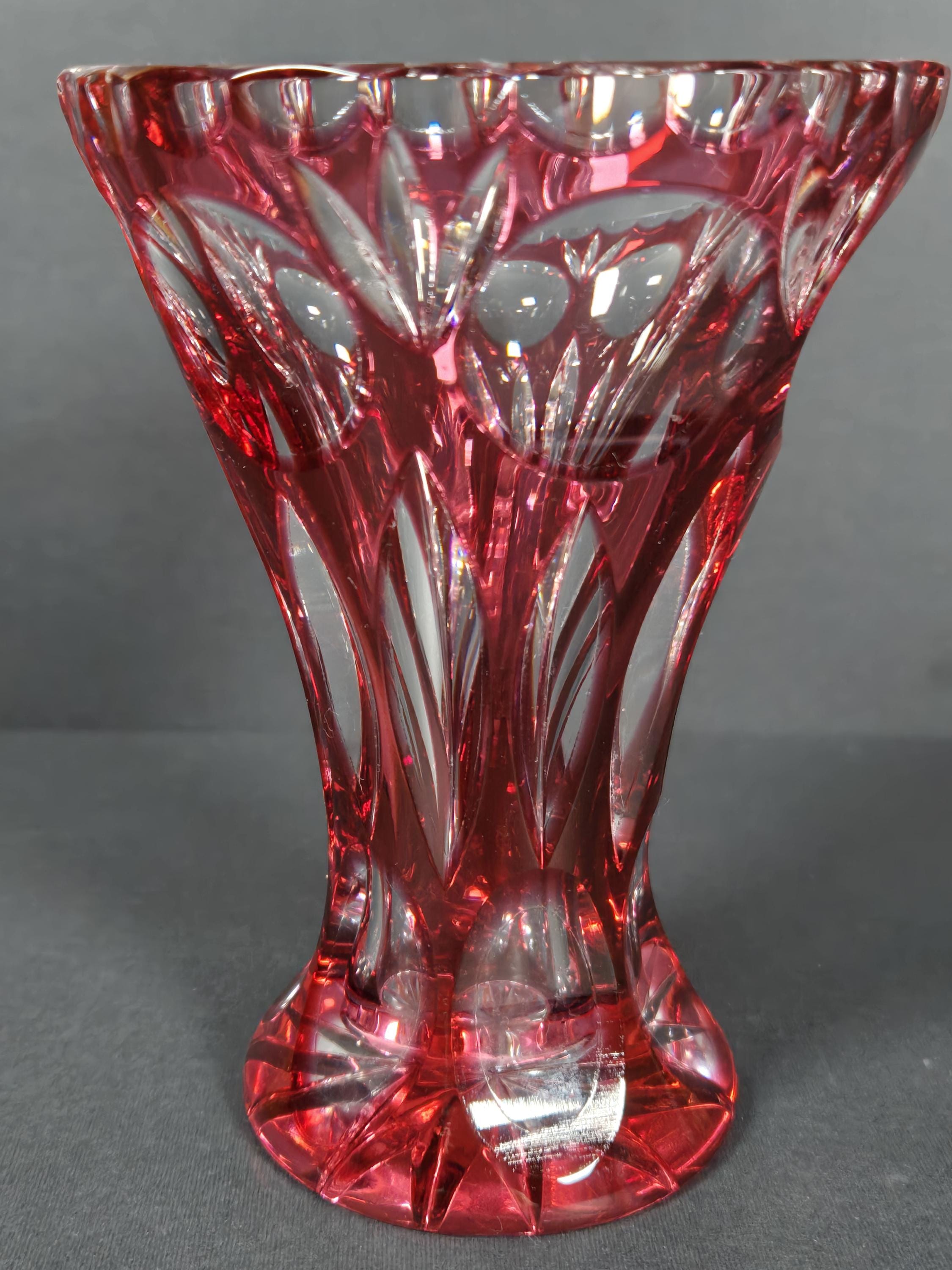 Nachtmann Crystal Cranberry - Etsy