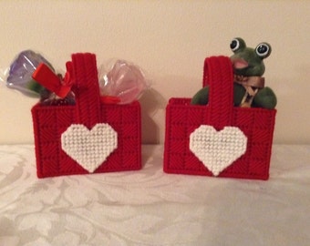 Heart gift baskets