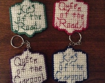 King or Queen keychains