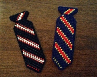 Necktie bookmarks