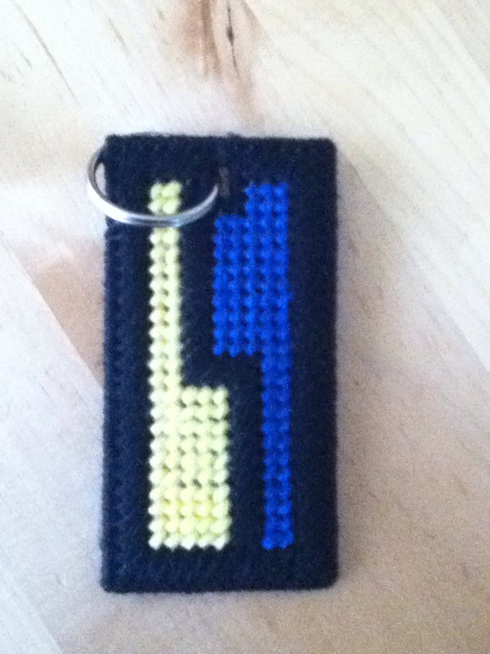 Plastic Canvas keychain Etsy