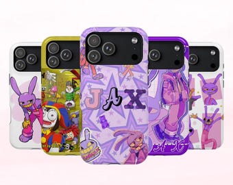 Jax Phone Case, The Amazing Digital Circus Phone Case, PomniTADC Case Gifts, Anime case, Compatible With iPhone 11 -17, Samsung S21 - S26