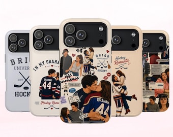 Off Campus Phone Case Garrett Graham Hockey Cover, Briar Turcker Graham Phone Cover Compatible With iPhone 11 -17, Samsung S21 - S26
