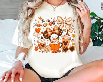 Tis The Season Disney Shirt, Disney Shirt, Disney Fall Shirt, Fall Shirt, Disney Pumpkin Shirt, Mickey Autumn Shirt, Pumpkin Season Shirt